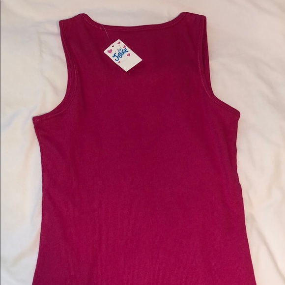 Pink Justice Tank Top - Picture 2 of 3